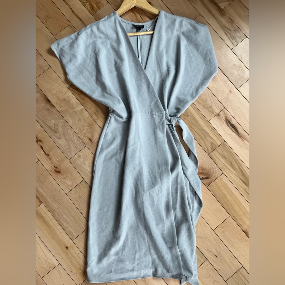 Light blue/grey TOPSHOP dress US 2